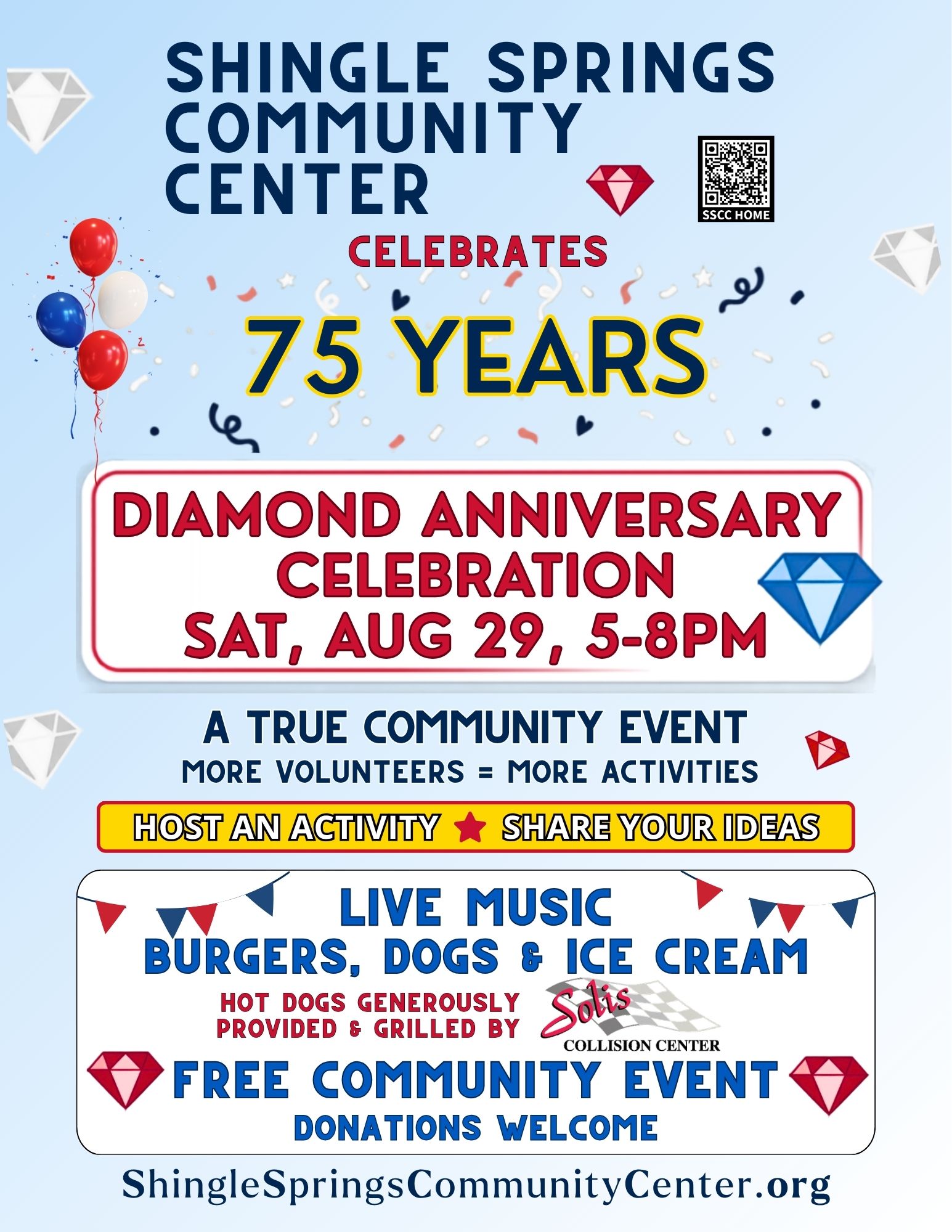 diamond anniversary (8.5 x 11)