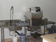 Commercial Dishwashing Station
