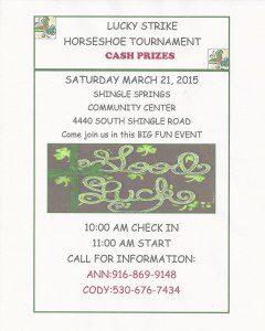 Horse Shoe Tournament03212015