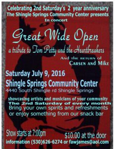 Great Wide Open Tom Petty Tribute Band 07092016