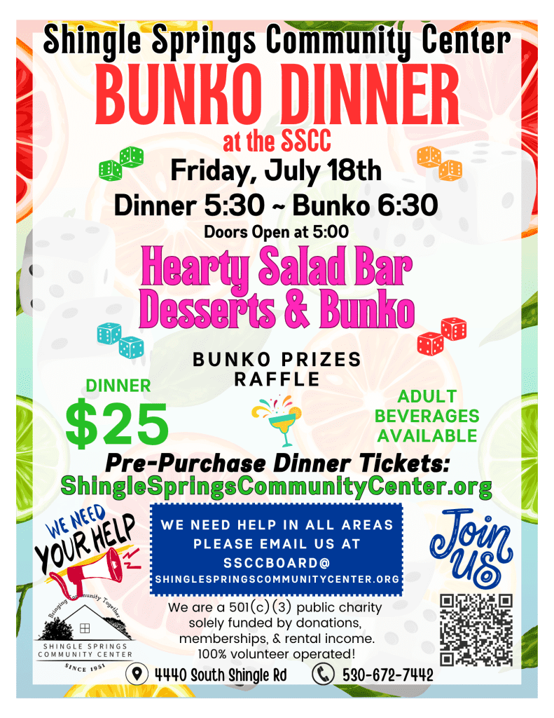 July Bunko Dinner Flyer